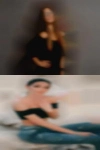 Man looking partner during