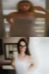 Sexy naked woman whipping drop