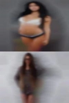 Woman cleans himself