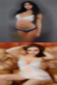 Naked woman in fucking with UT night gown