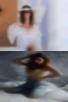 Naked girls posing together