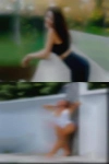 Woman capon nude gamer bowling